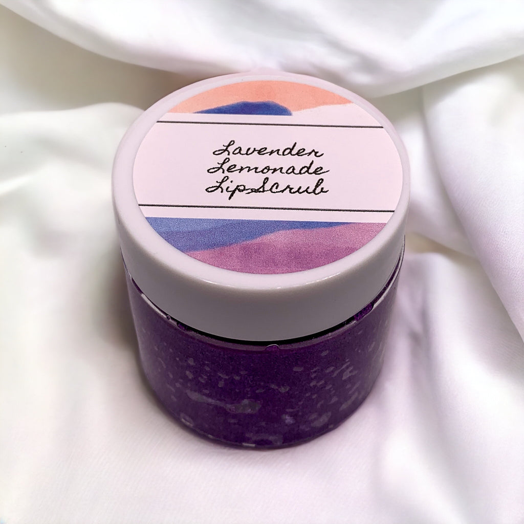 Lavender Lemonade Lip Scrub