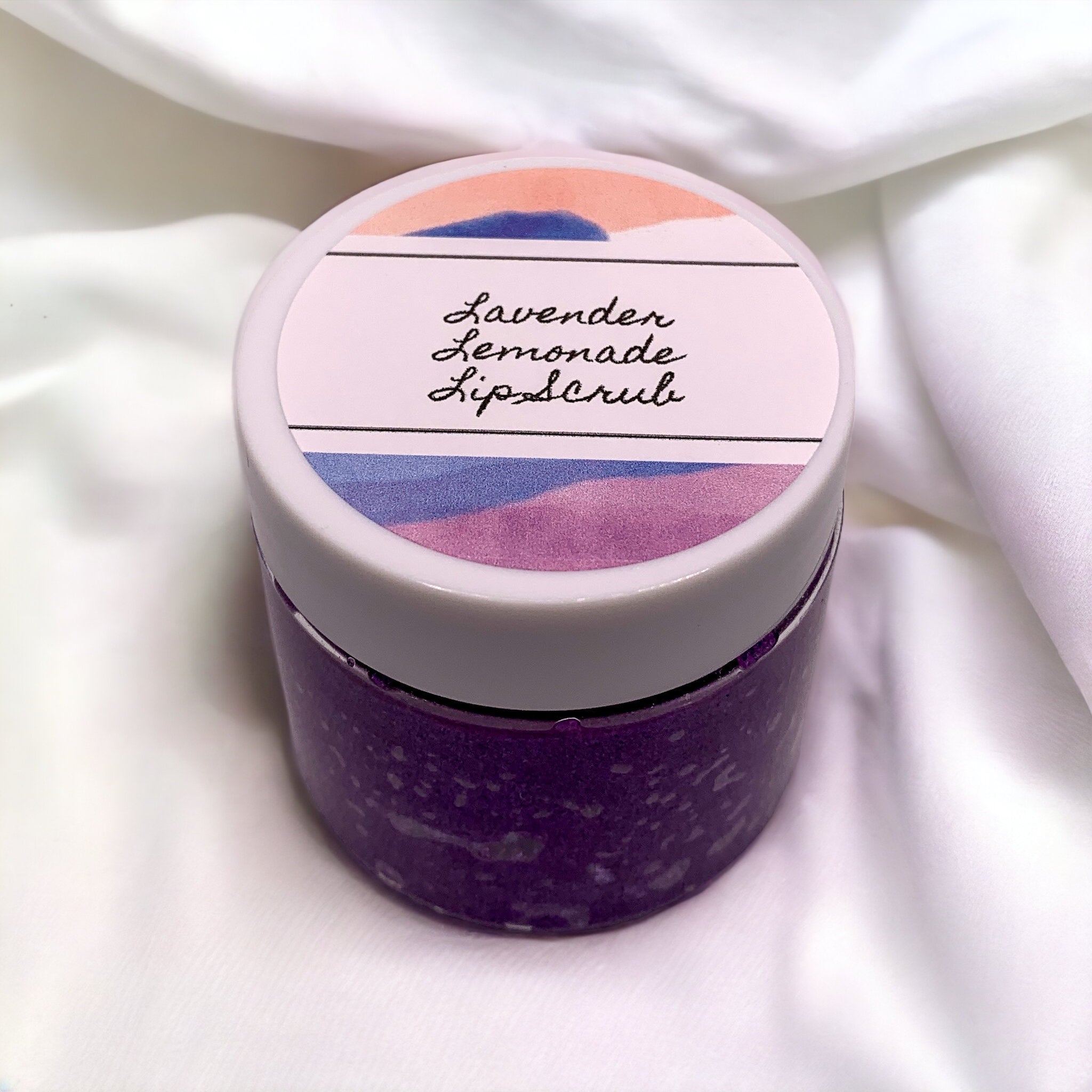 Lavender Lemonade Lip Scrub